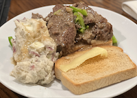 Hawaiian Style Meatloaf and Mashed Potatoes